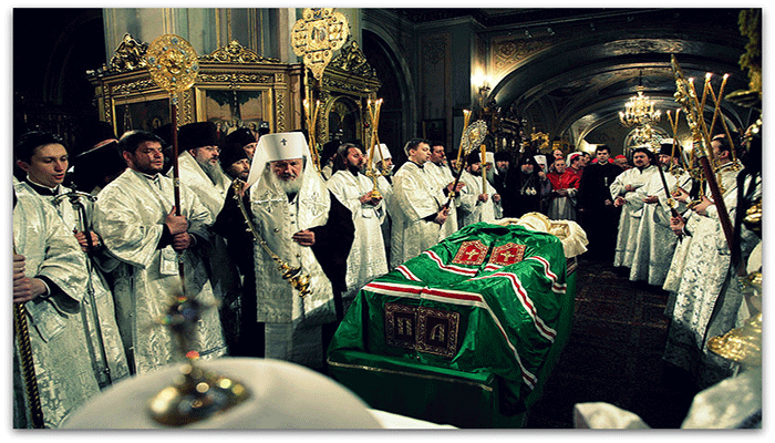 погребение усопших